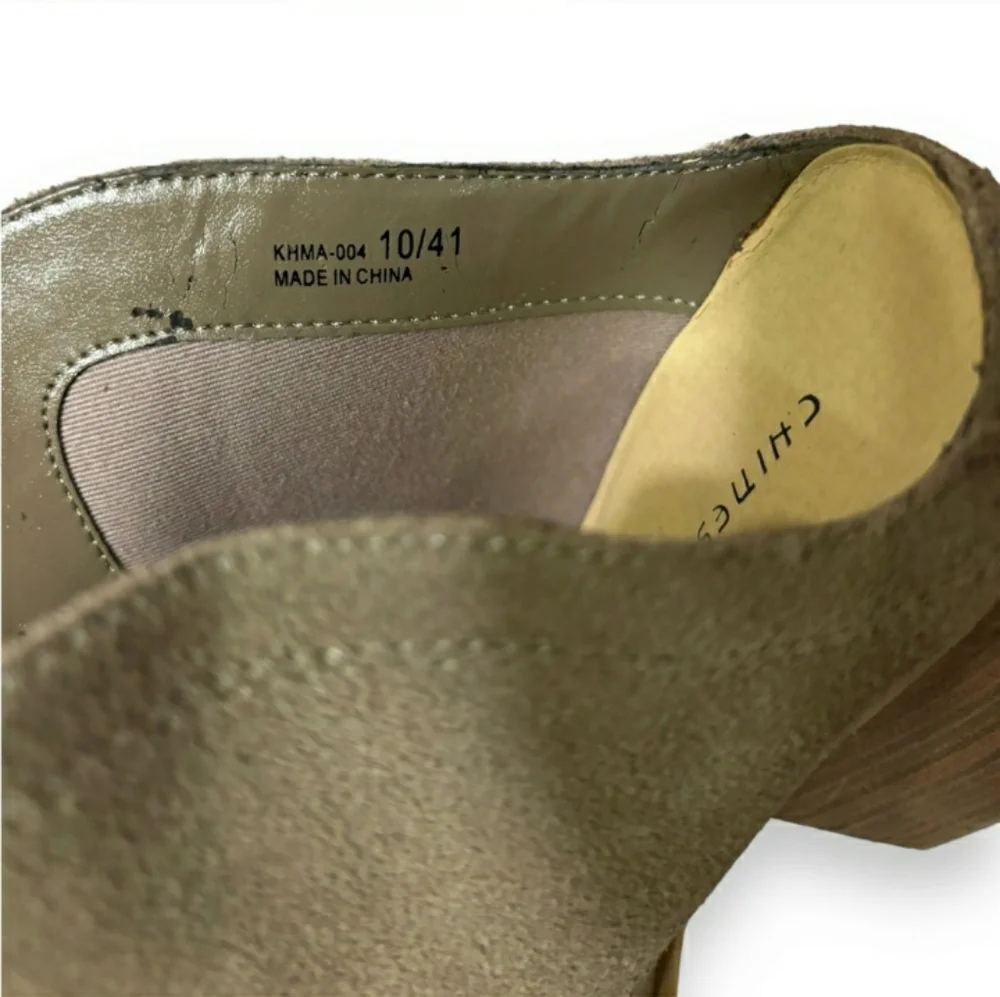 CHINESE LAUNDRY Kelso Suede Open Backed Bootie NWOT!